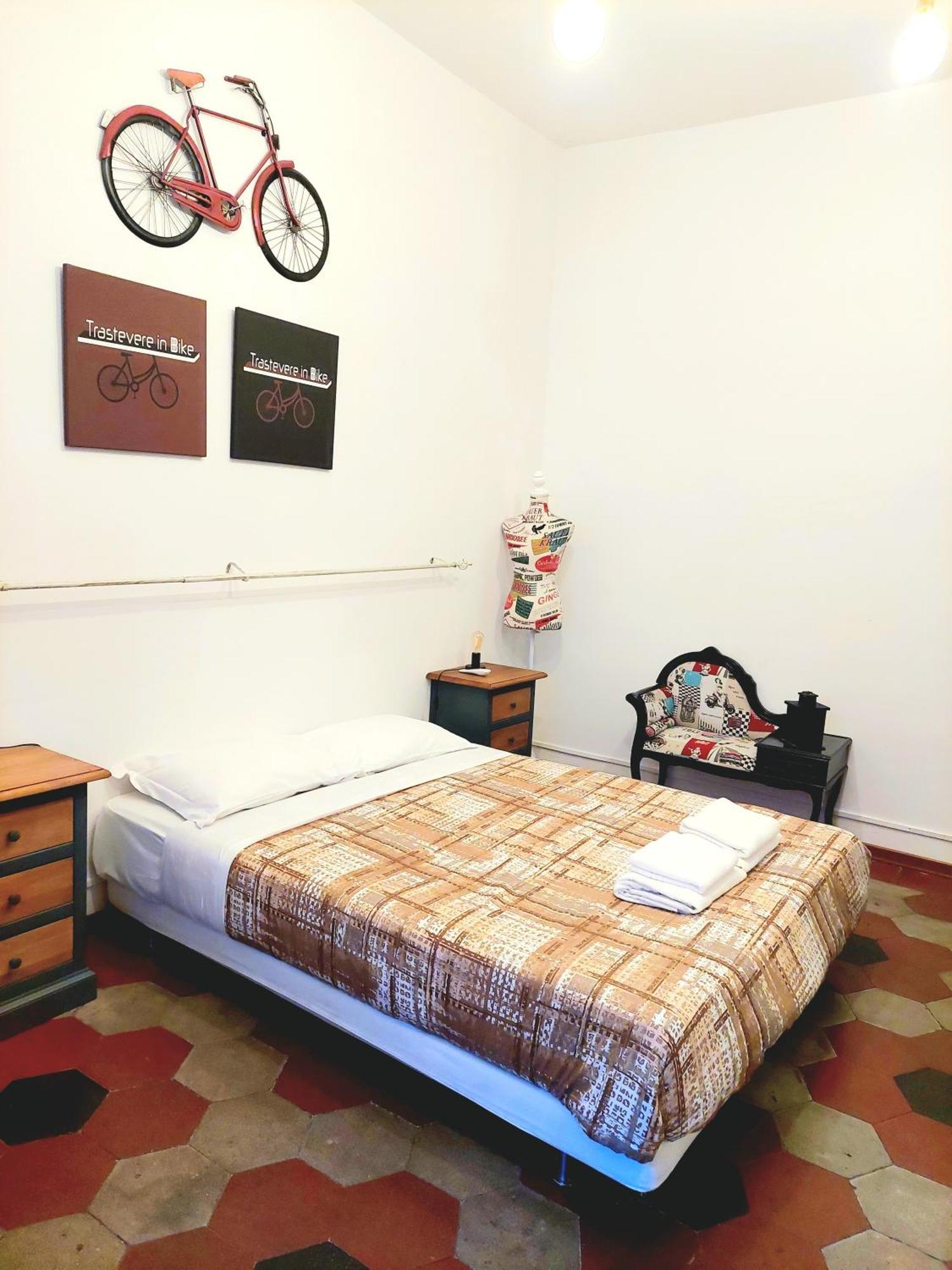 Apartment Trastevere In Bike - Con Wi-fi E Ac Rom